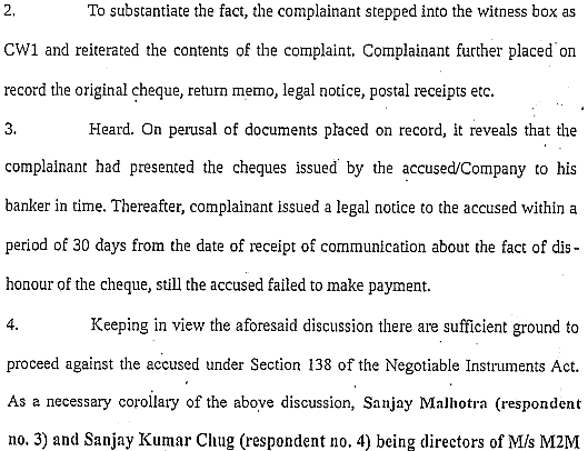 Exhibit reproduced from the original judgment