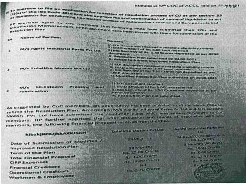 Exhibit reproduced from the original judgment