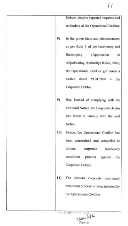Exhibit reproduced from the original judgment