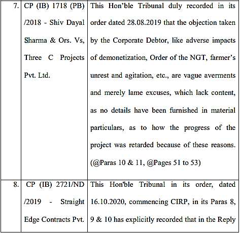 Exhibit reproduced from the original judgment