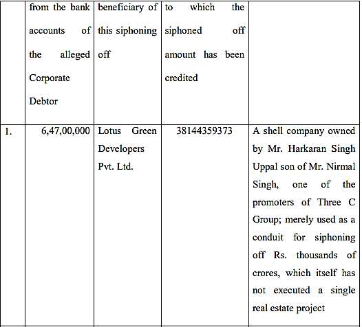 Exhibit reproduced from the original judgment