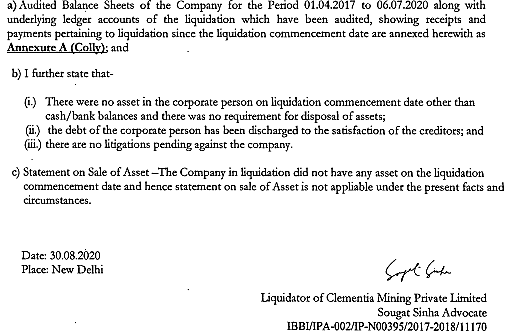 Exhibit reproduced from the original judgment