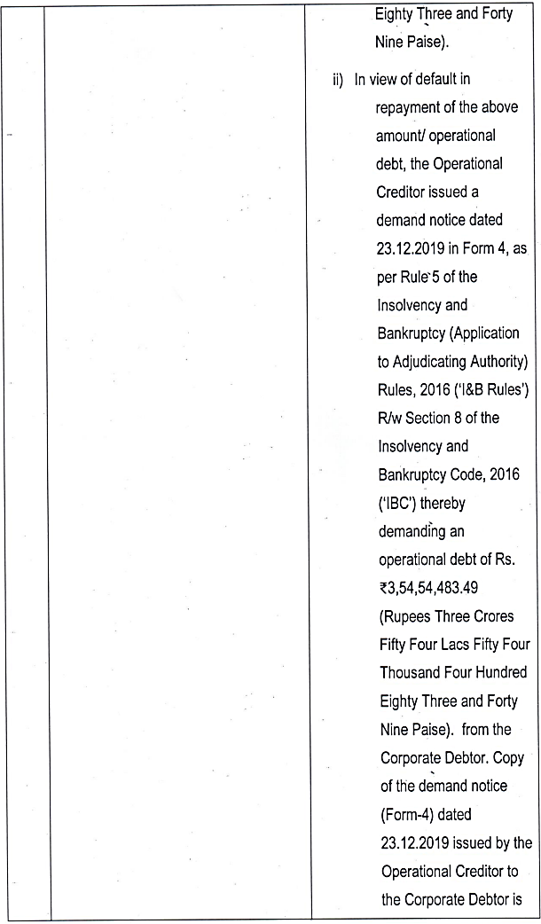 Exhibit reproduced from the original judgment