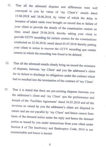 Exhibit reproduced from the original judgment