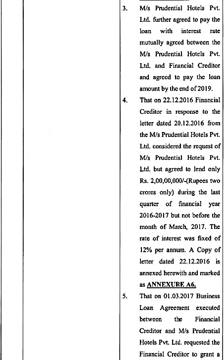 Exhibit reproduced from the original judgment