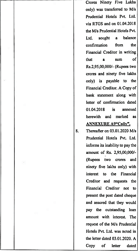 Exhibit reproduced from the original judgment