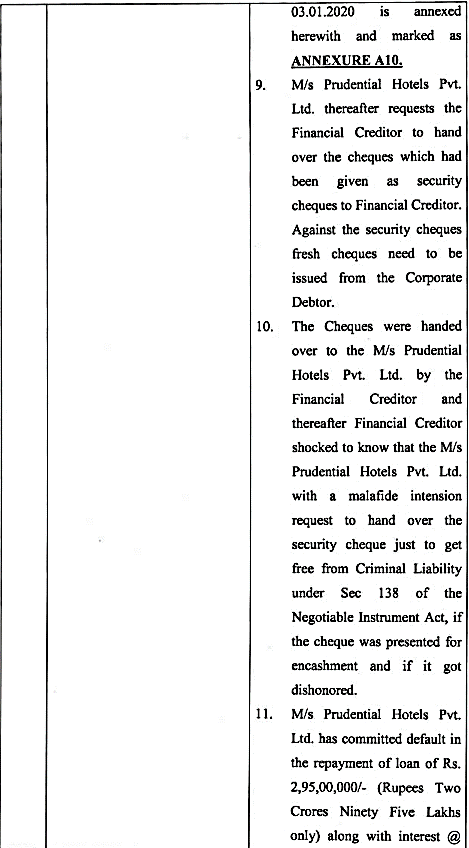 Exhibit reproduced from the original judgment