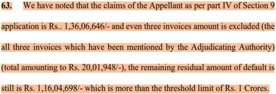 Exhibit reproduced from the original judgment