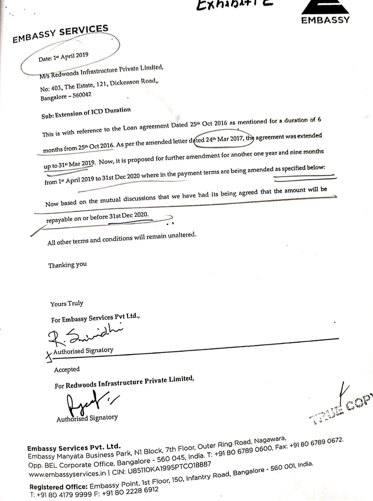 Exhibit reproduced from the original judgment