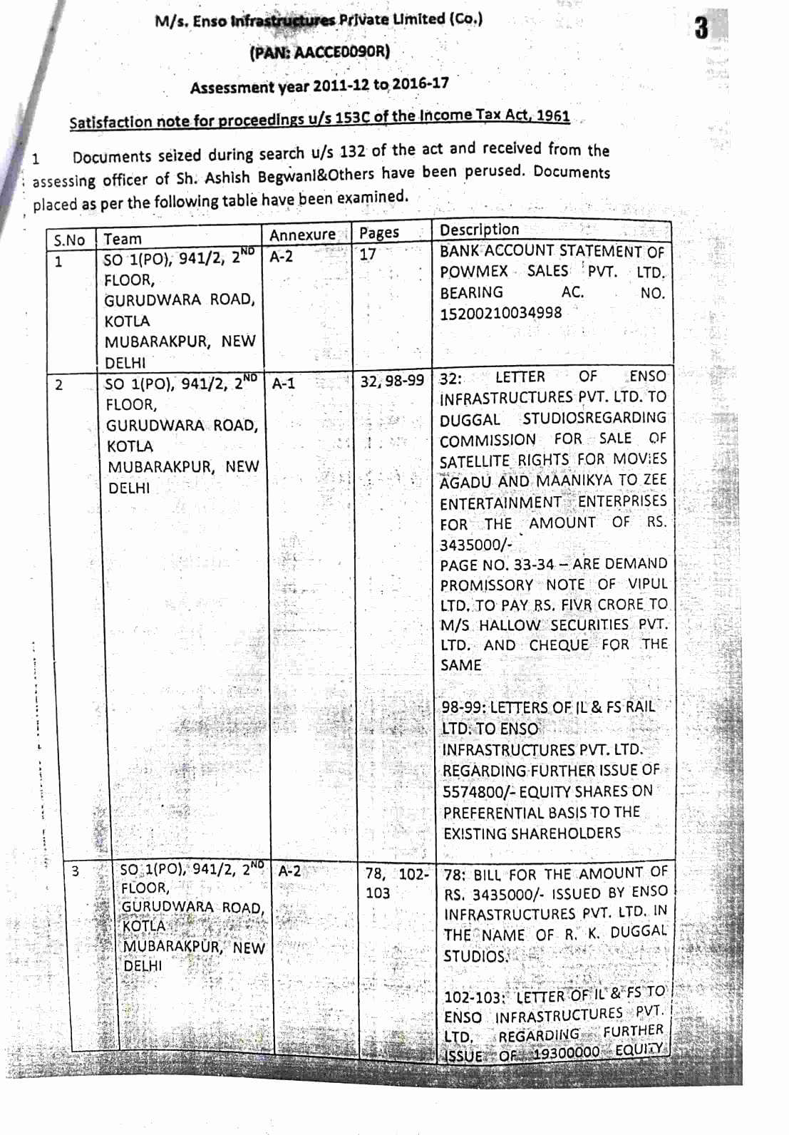 Exhibit reproduced from the original judgment