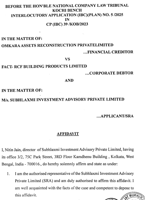 Exhibit reproduced from the original judgment