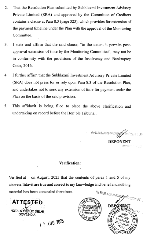 Exhibit reproduced from the original judgment