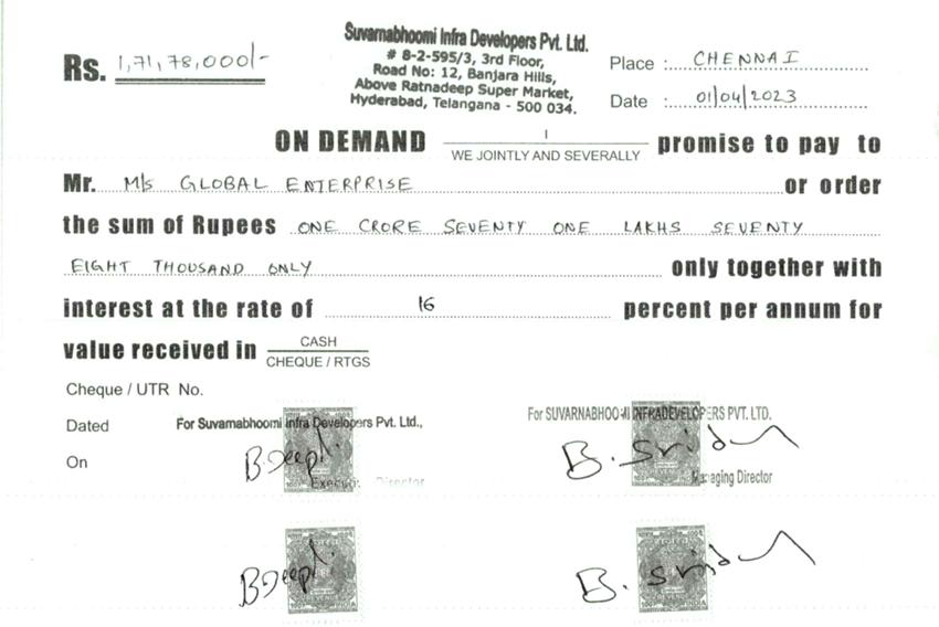 Exhibit reproduced from the original judgment