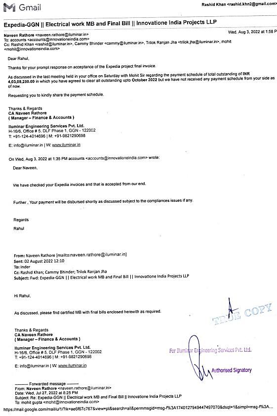Exhibit reproduced from the original judgment