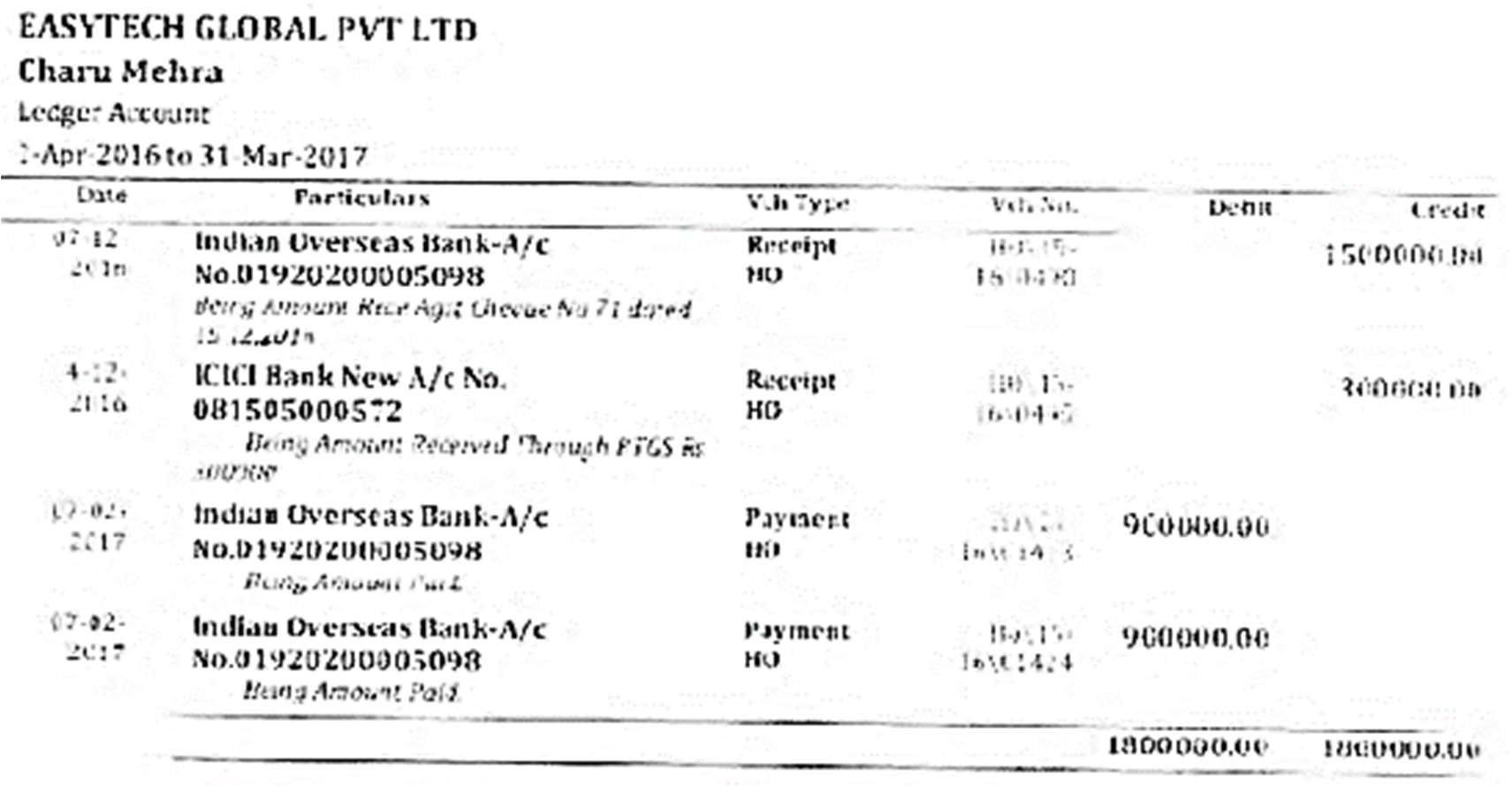 Exhibit reproduced from the original judgment