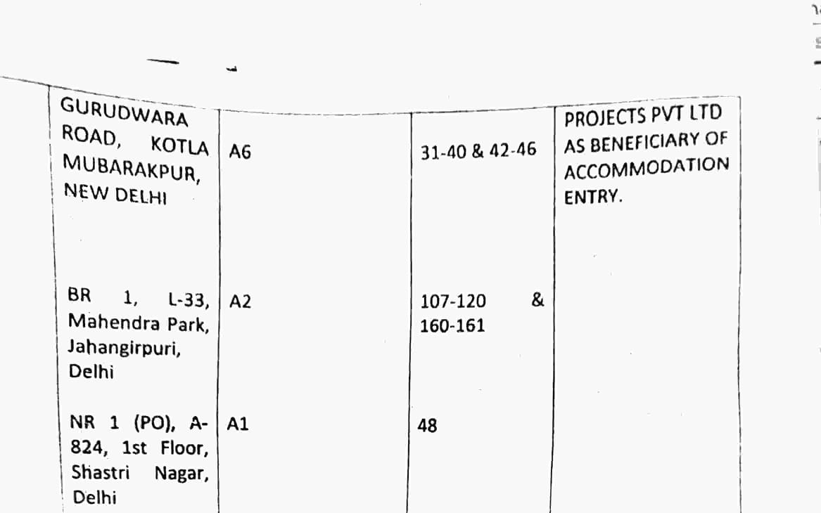 Exhibit reproduced from the original judgment