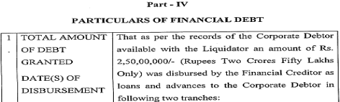 Exhibit reproduced from the original judgment