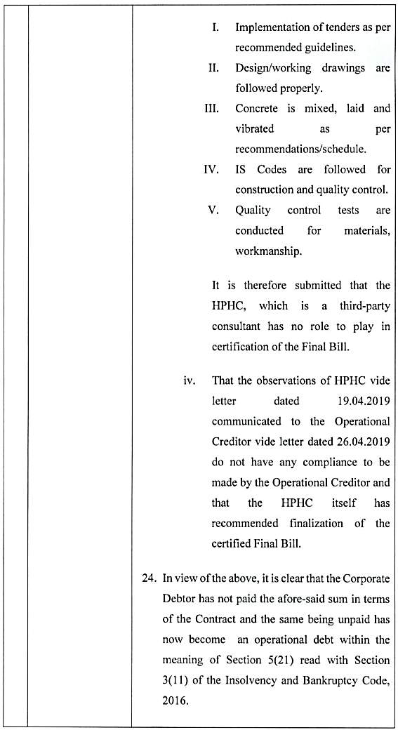 Exhibit reproduced from the original judgment