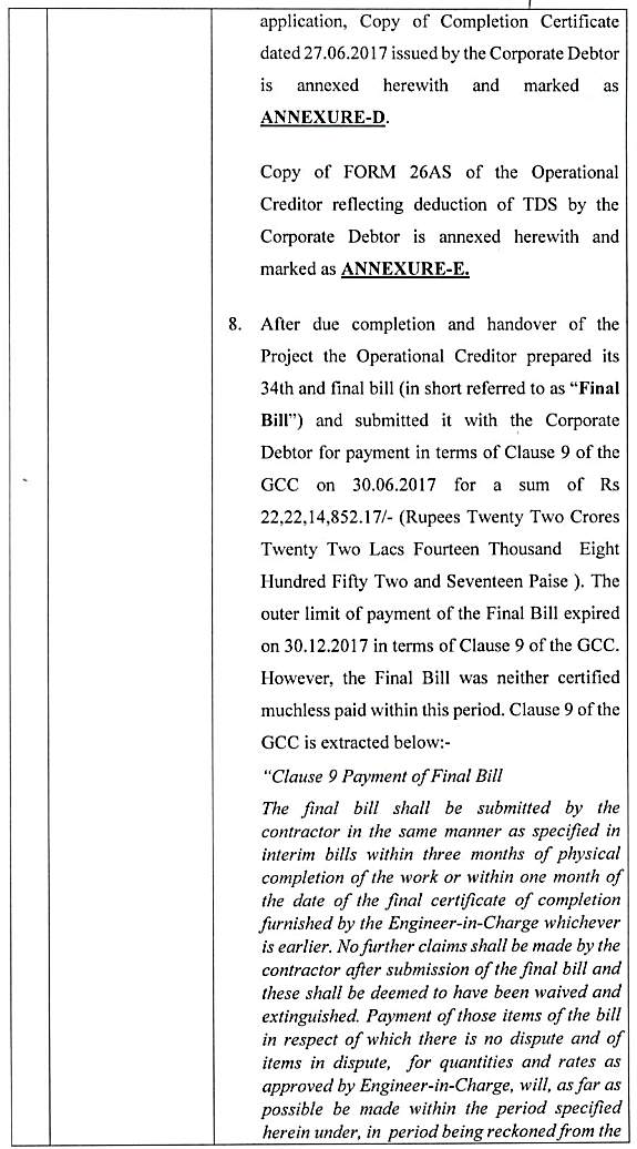 Exhibit reproduced from the original judgment