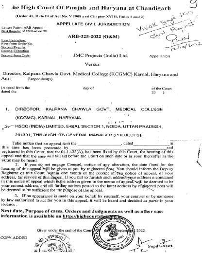 Exhibit reproduced from the original judgment