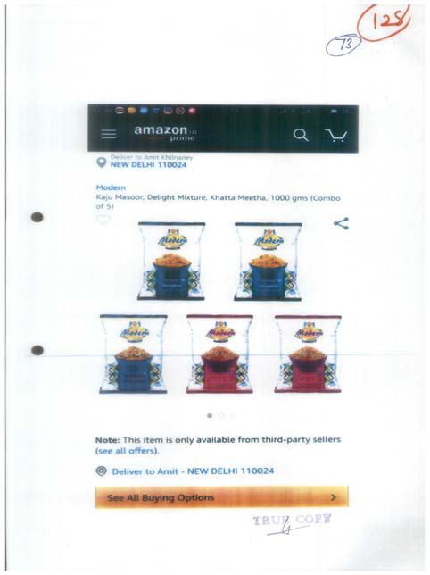 Exhibit reproduced from the original judgment