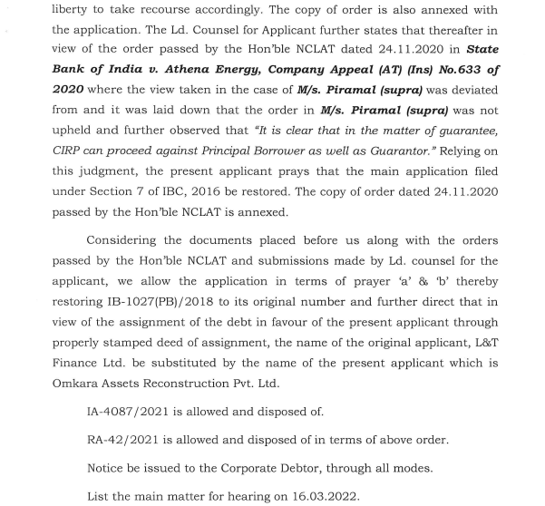 Exhibit reproduced from the original judgment