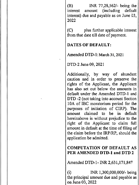 Exhibit reproduced from the original judgment