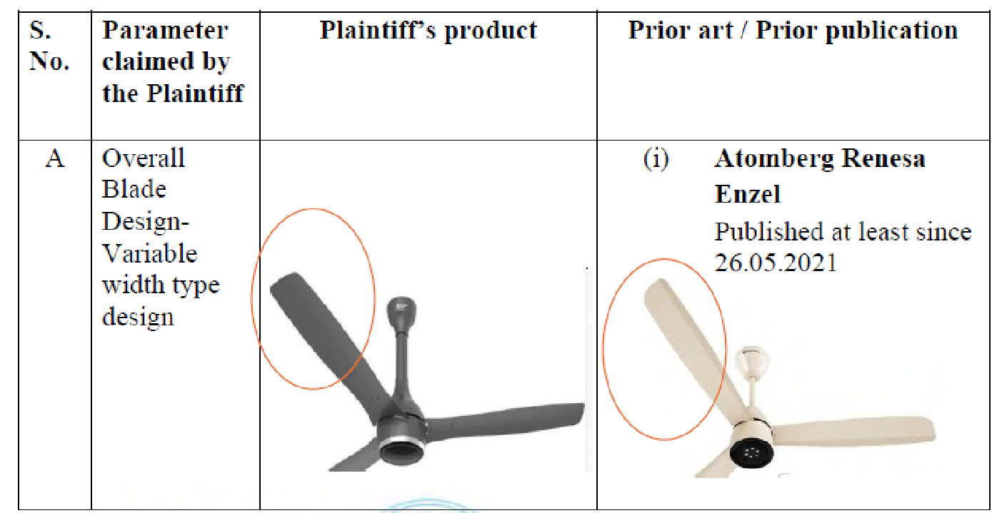 Exhibit reproduced from the original judgment