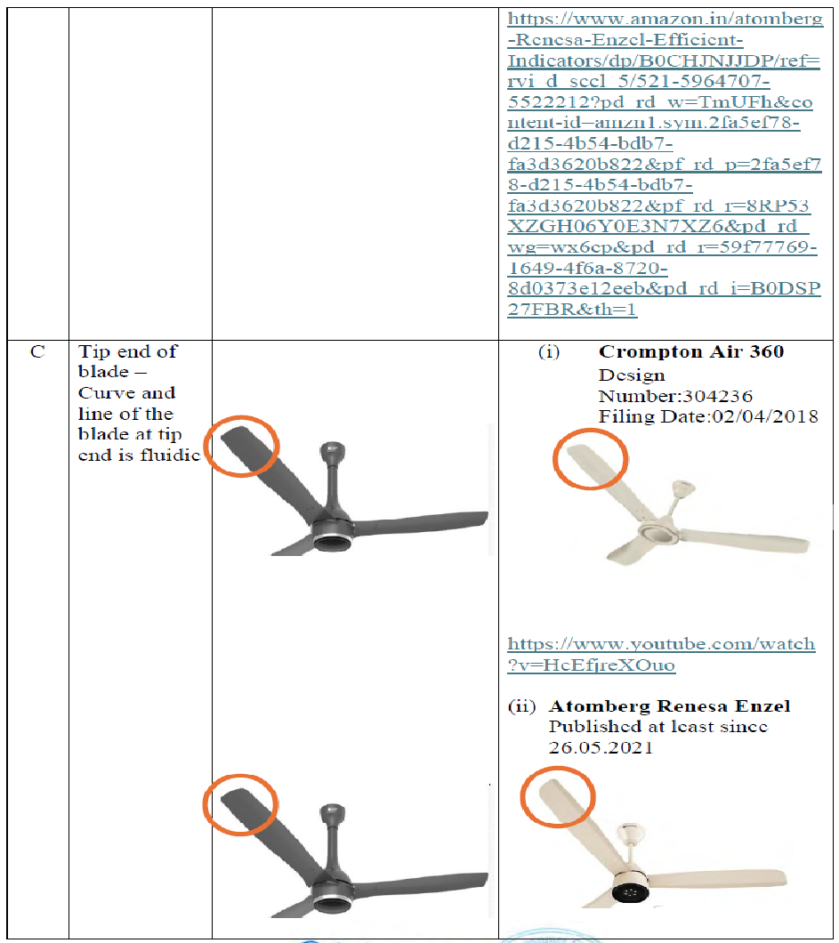 Exhibit reproduced from the original judgment