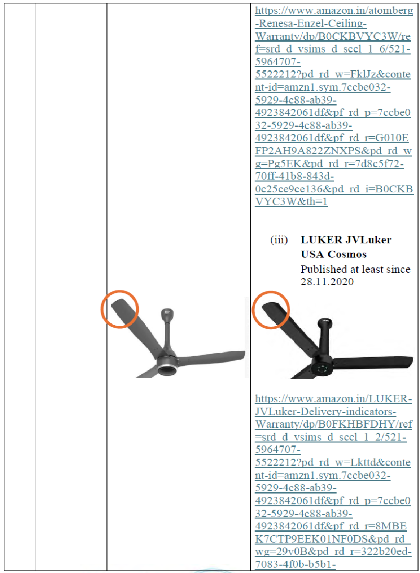 Exhibit reproduced from the original judgment