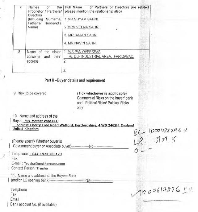 Exhibit reproduced from the original judgment