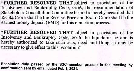 Exhibit reproduced from the original judgment