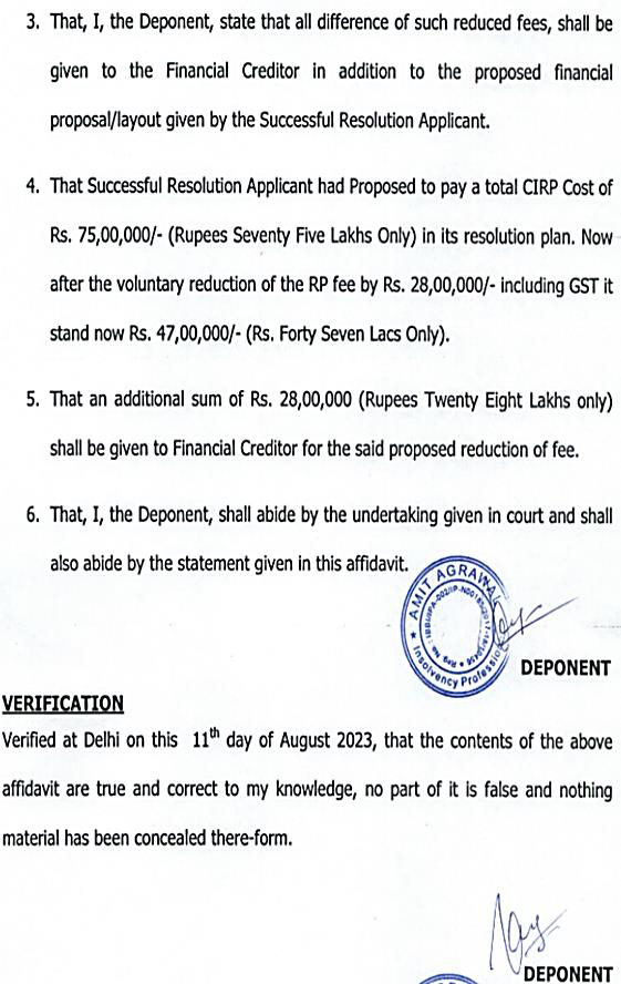 Exhibit reproduced from the original judgment