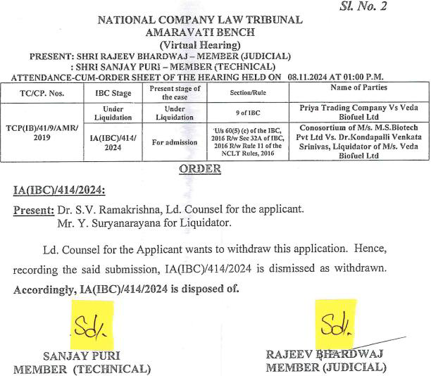 Exhibit reproduced from the original judgment
