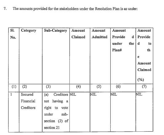 Exhibit reproduced from the original judgment