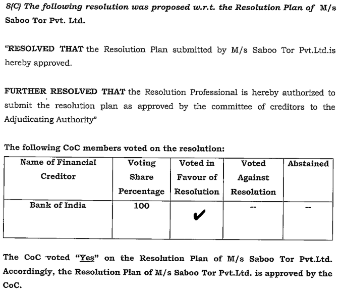 Exhibit reproduced from the original judgment