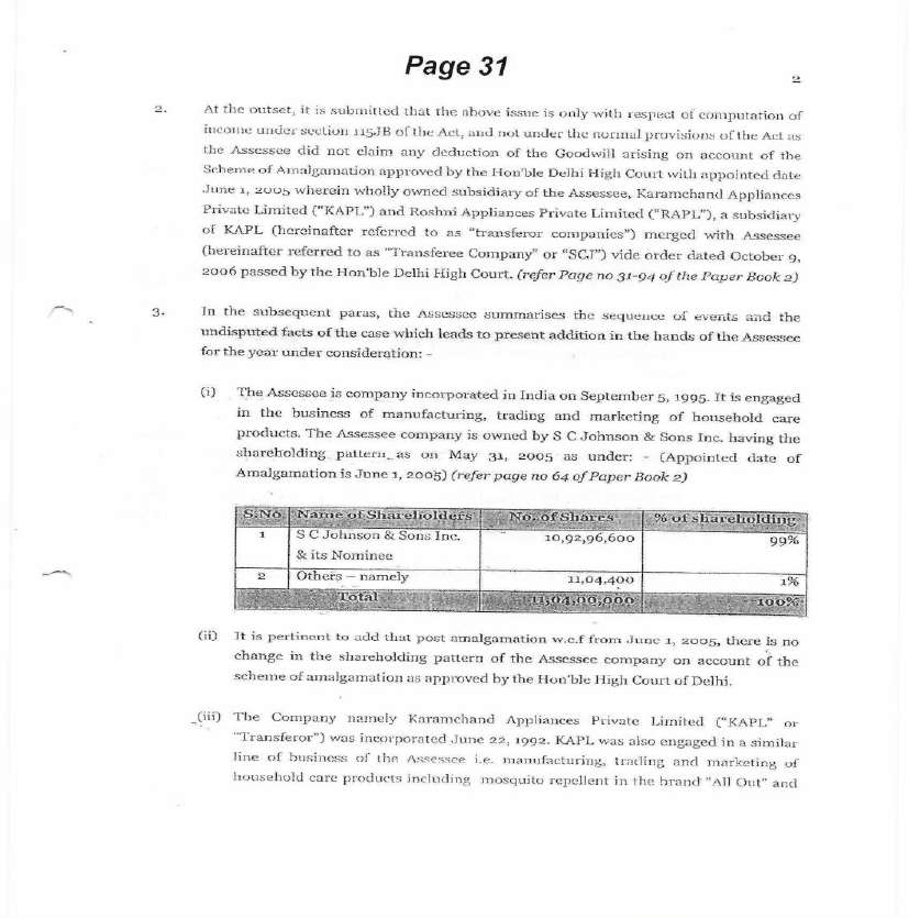 Exhibit reproduced from the original judgment