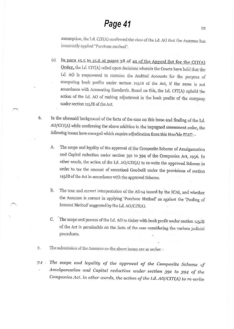 Exhibit reproduced from the original judgment