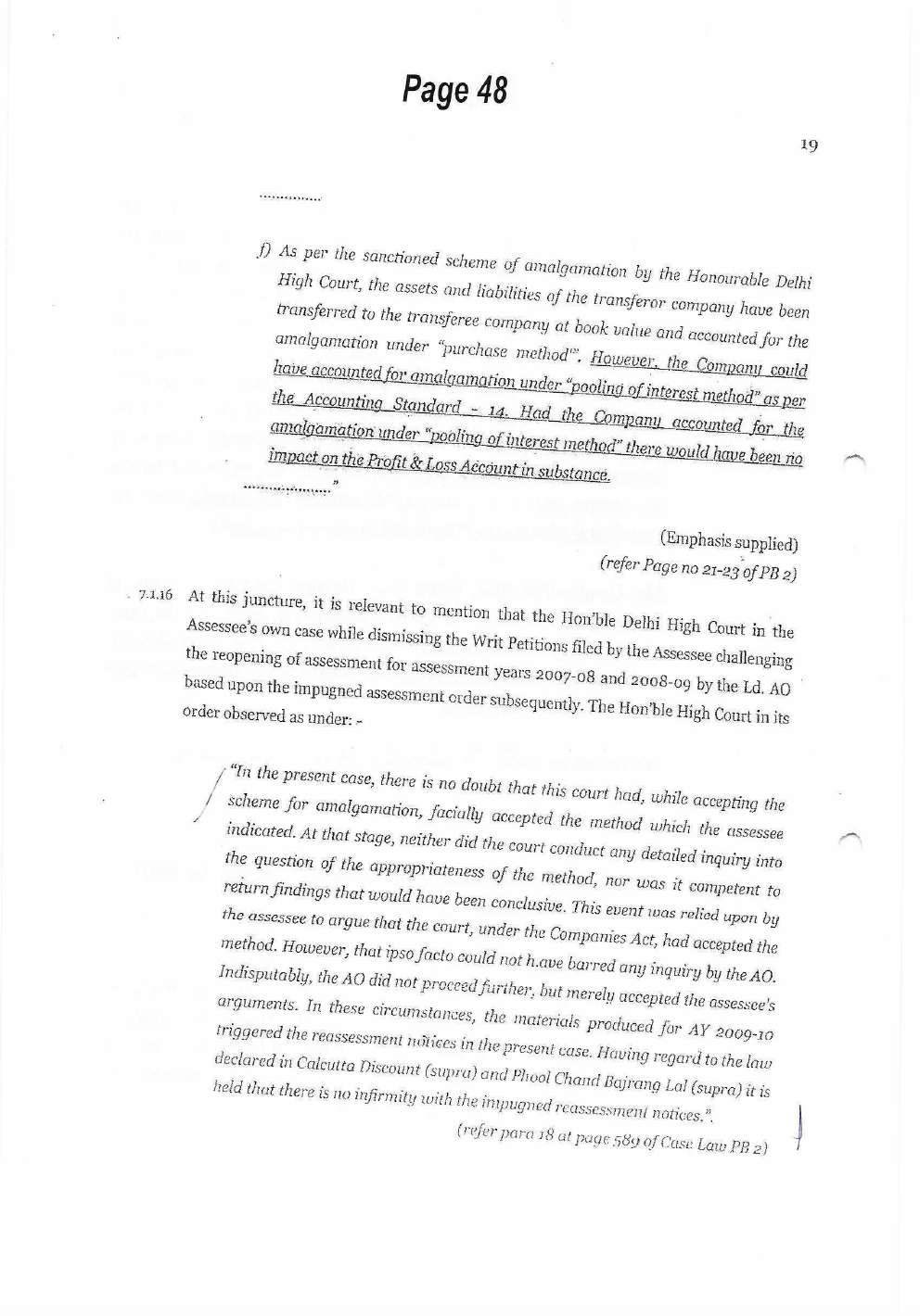 Exhibit reproduced from the original judgment