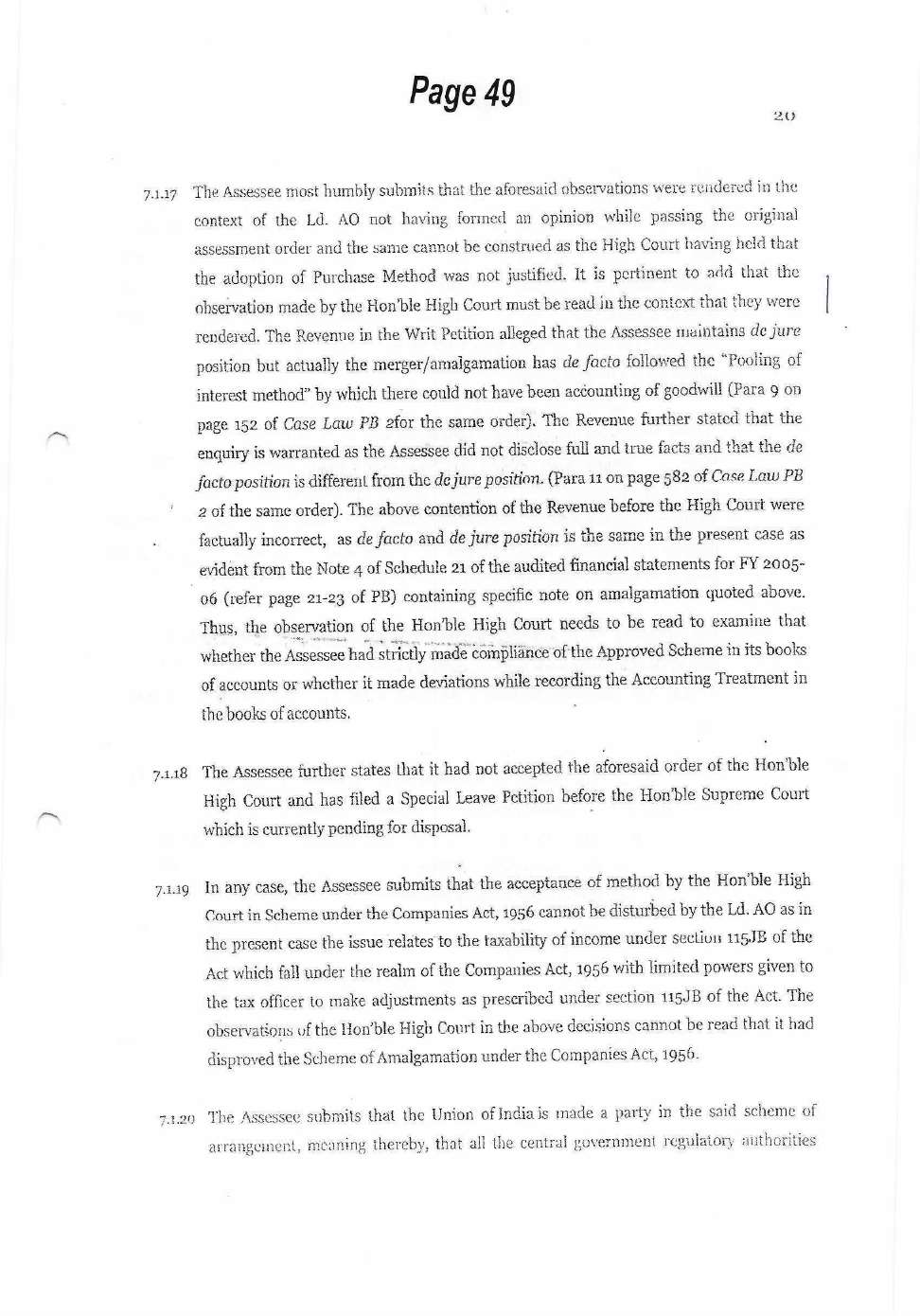 Exhibit reproduced from the original judgment