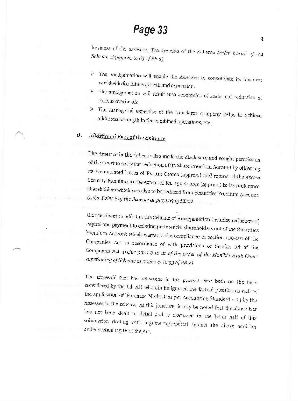 Exhibit reproduced from the original judgment