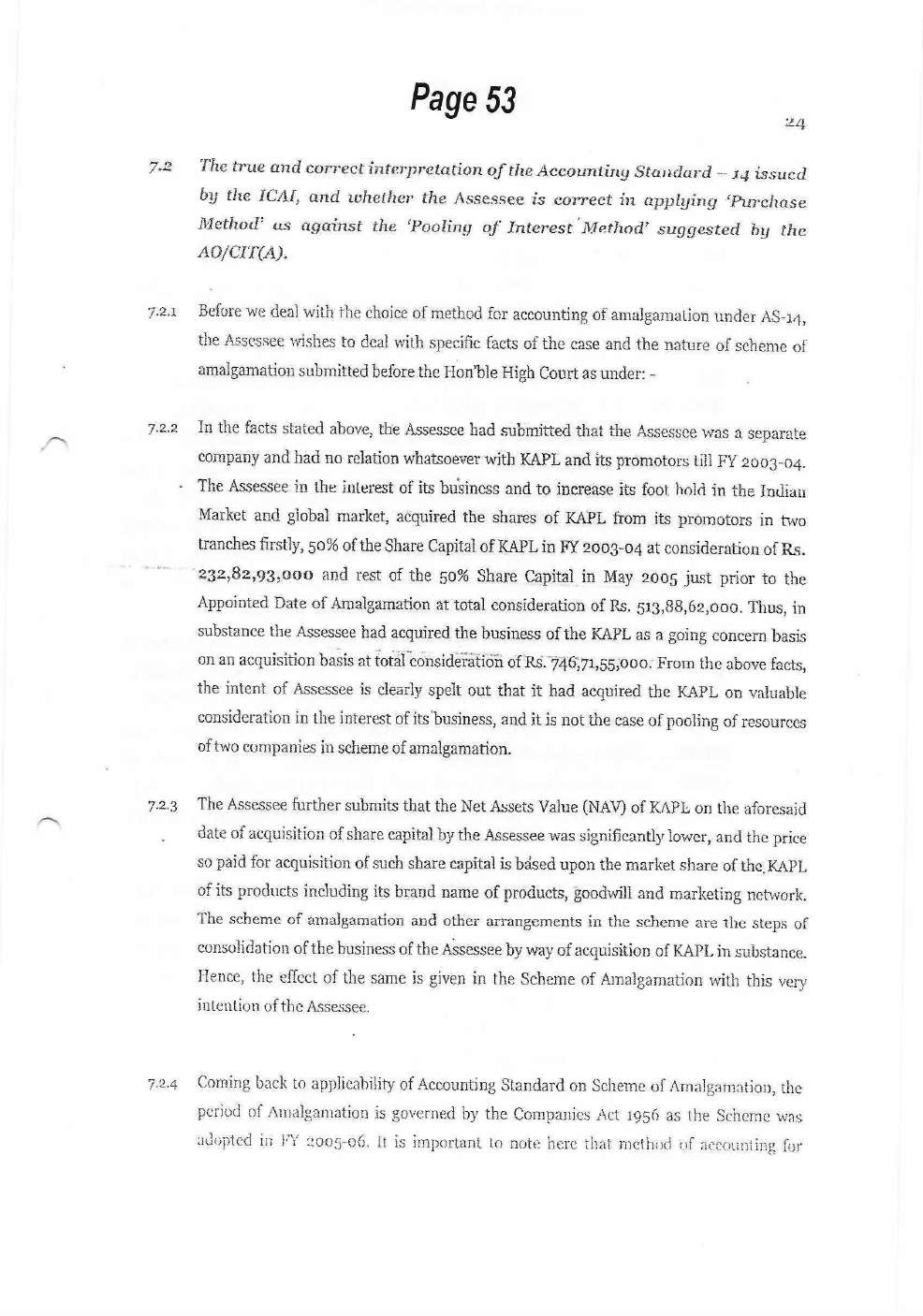 Exhibit reproduced from the original judgment