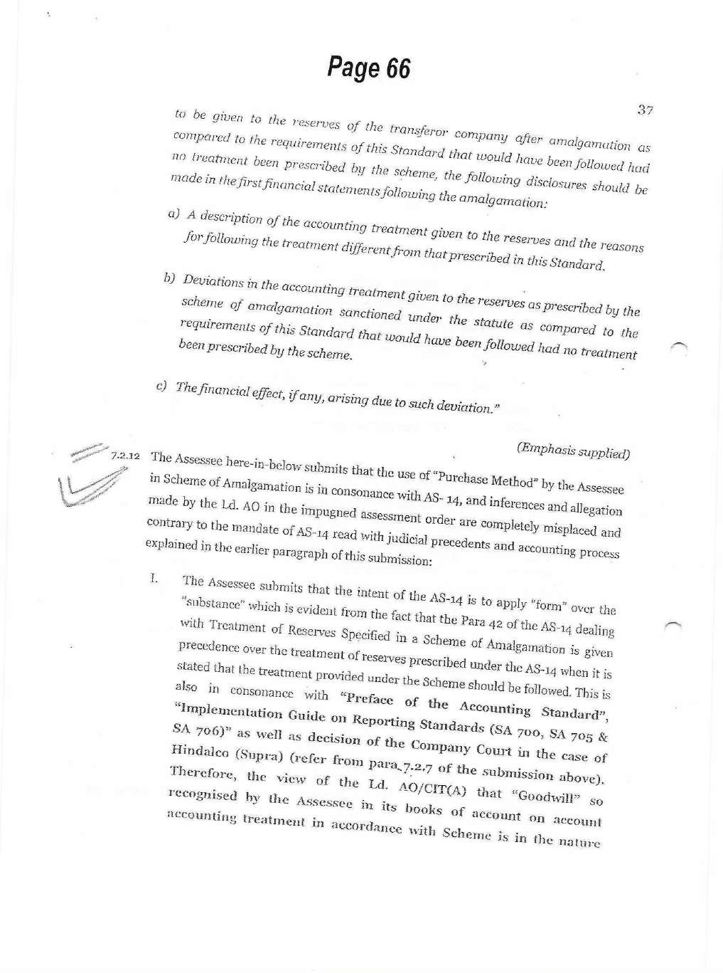 Exhibit reproduced from the original judgment