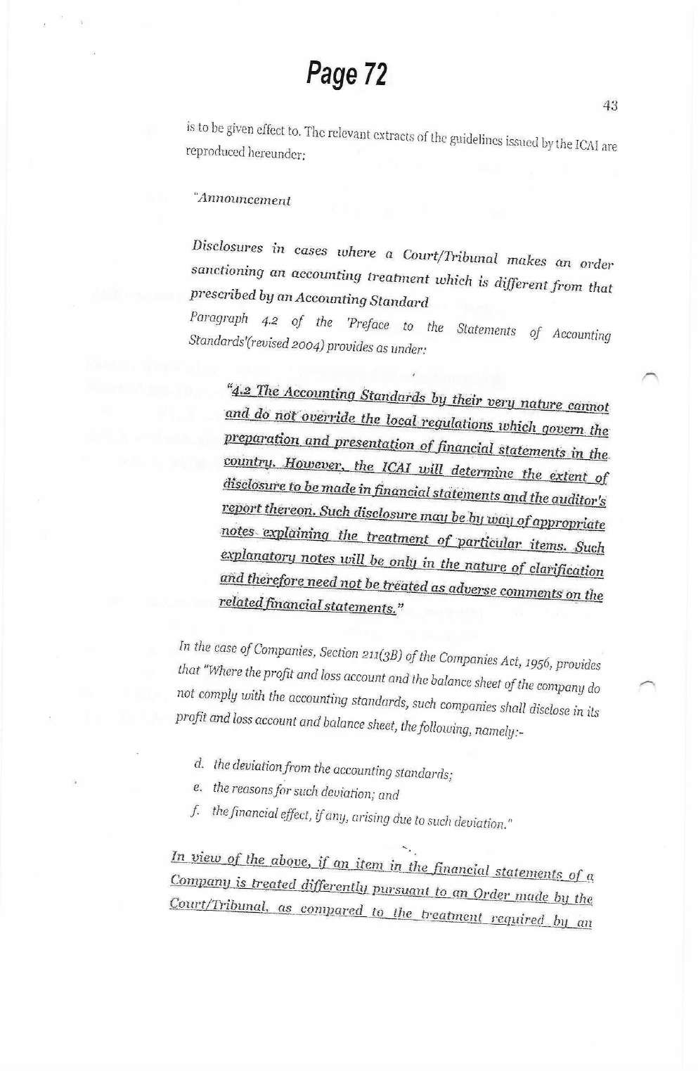 Exhibit reproduced from the original judgment