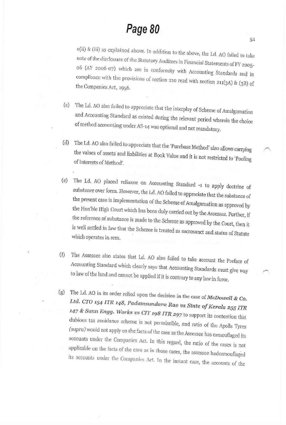 Exhibit reproduced from the original judgment
