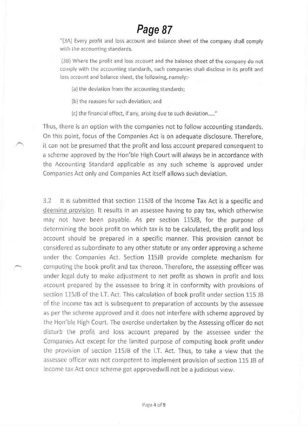 Exhibit reproduced from the original judgment
