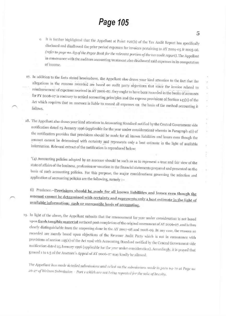 Exhibit reproduced from the original judgment