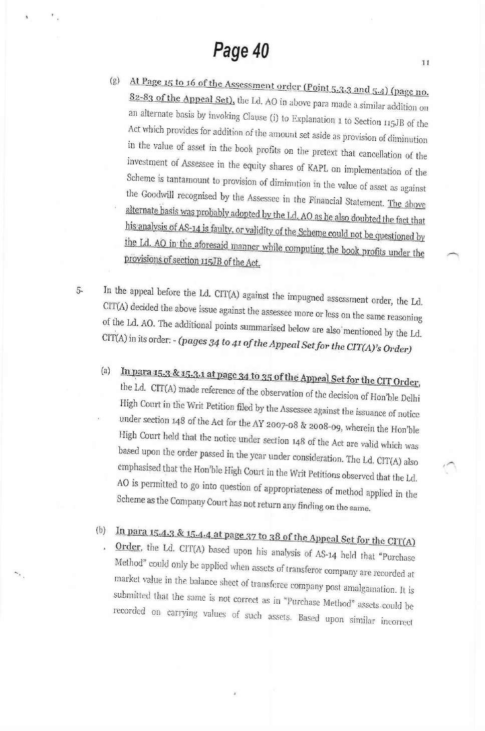 Exhibit reproduced from the original judgment