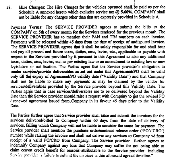 Exhibit reproduced from the original judgment