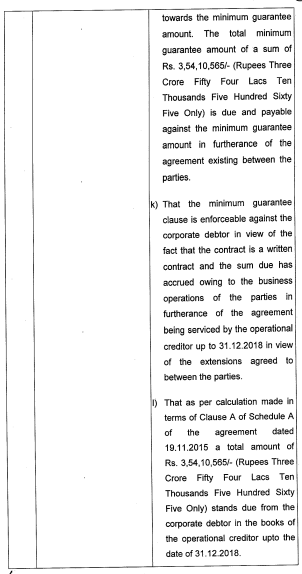 Exhibit reproduced from the original judgment